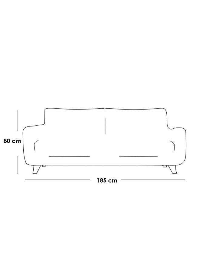 Alhome Sofa - 185x80x80 cm - Green - AL-204 - ALHOME