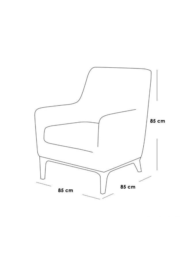 Alhome Side Chair - 85x85x85 cm - Gray - AL-518 - ALHOME