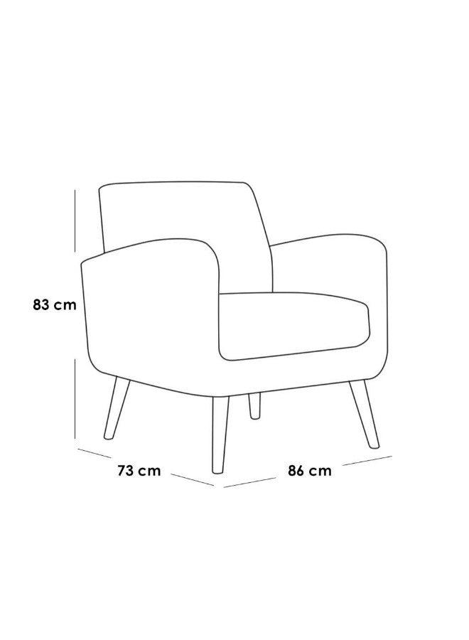 Alhome chair - 73 x 83 x 86 cm - beige - AL-486 - ALHOME