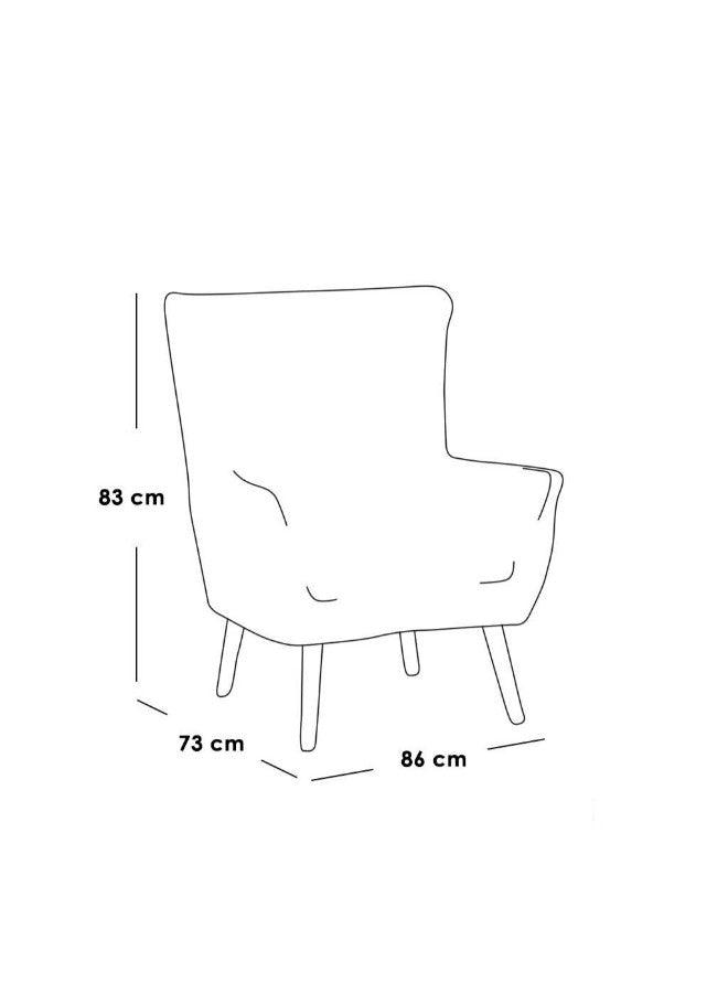 Alhome chair - 86 x 73 x 83 cm - beige - AL-417 - ALHOME