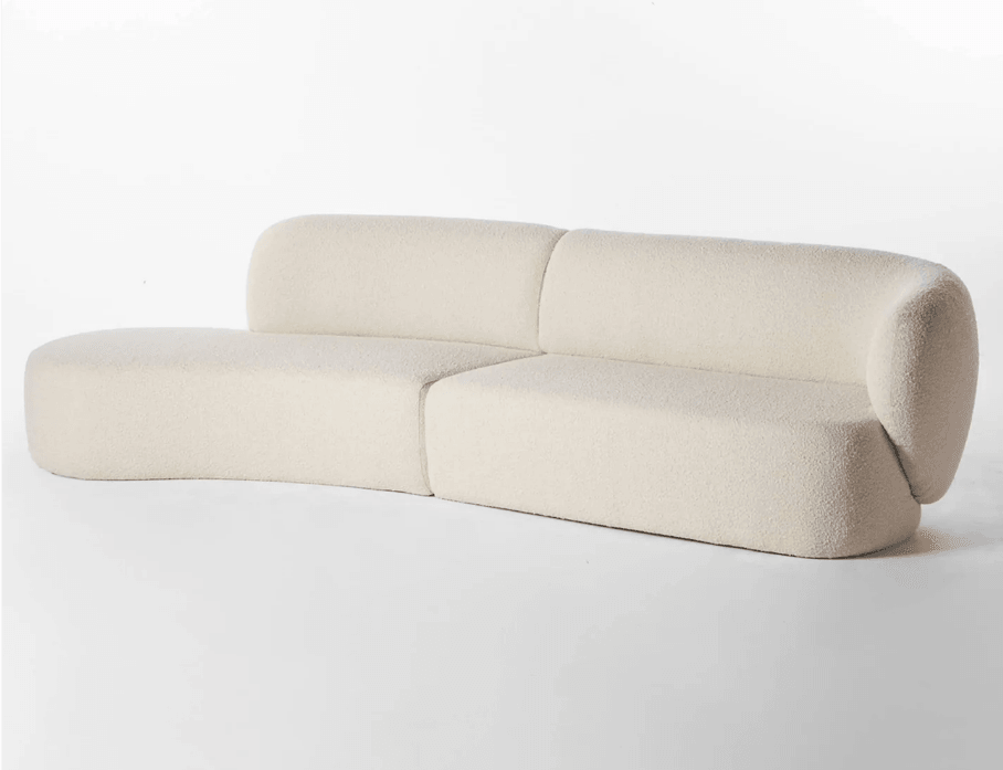 3-Seater Boucle Sofa By Alhome - 110111365 - ALHOME