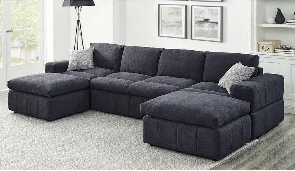 Alhome Corner Sofa, 300 x 150 x 95 x 85 cm - Beige - AL-29