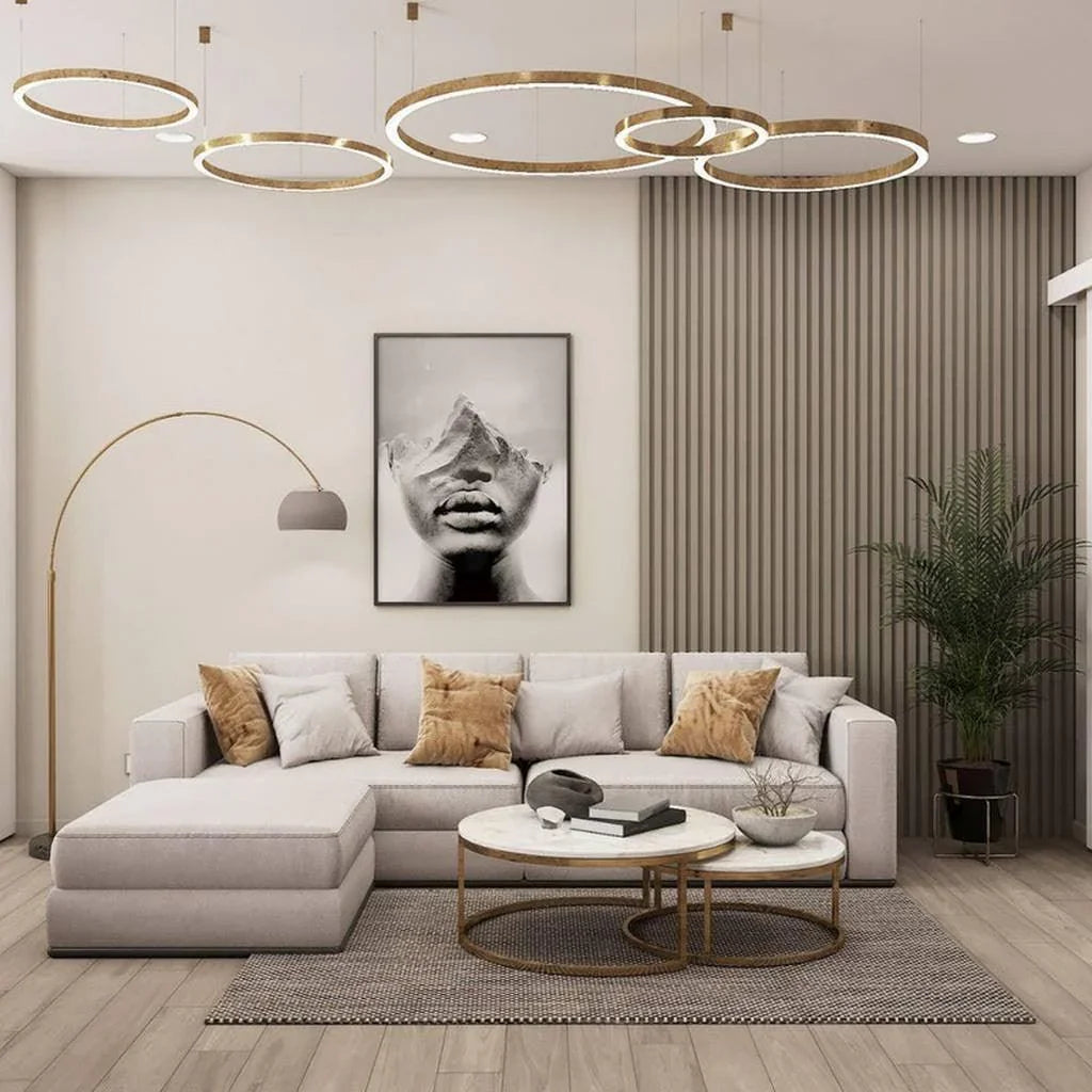 الهوم كنبة زاوية بمقاس 280x150x90x85 سم - رمادي