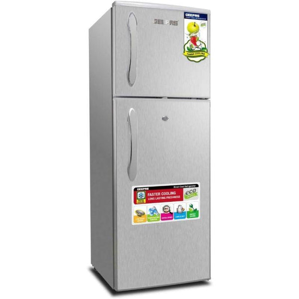 Geepas Freezer on Top Refrigerator 132L - GRF1857WPN