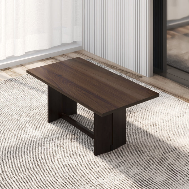 Coffee Center Table Wood by Alhome - 95x34x95 cm