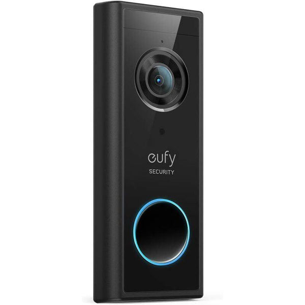 Eufy Security Wireless Doorbell with Video - 2K Resolution - Black