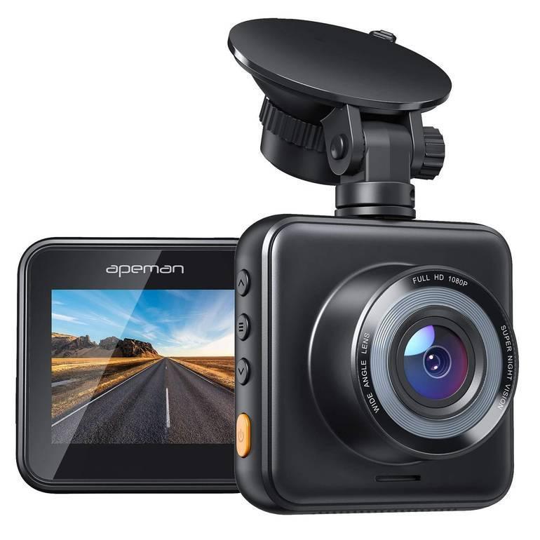 Apeman C420 1080P Full HD Dash Cam- clear Night Vision Motion Detection + memory card - ALHOME