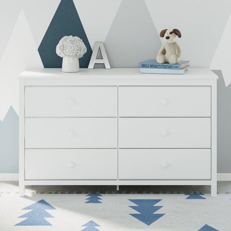 Kids Engineered Wood Dresser - 133x42x82 cm - By Alhome - 11011293