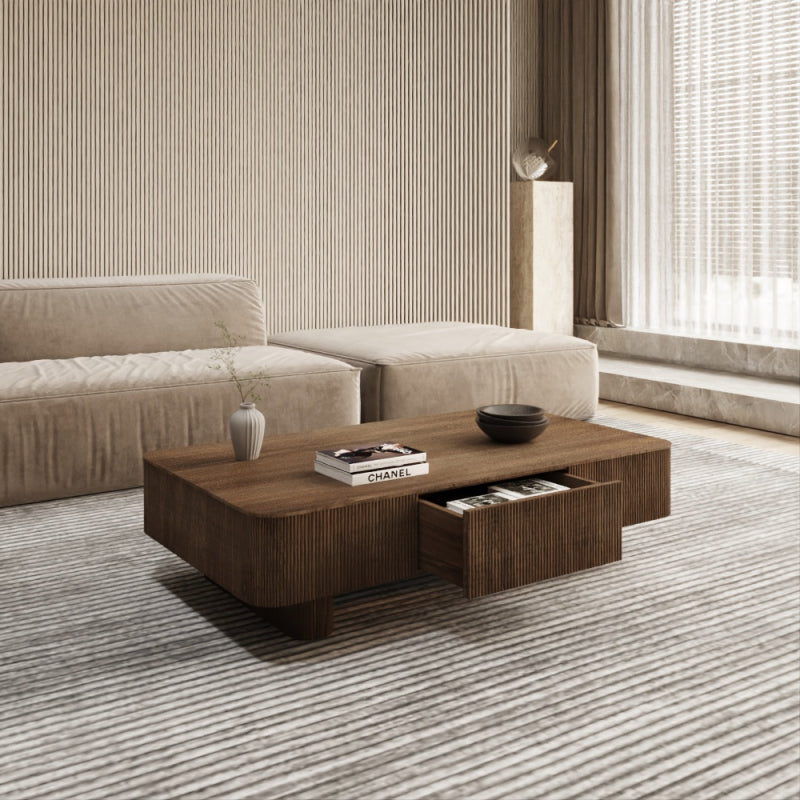Coffee Center Table Wood by Alhome - 100x35x40 cm