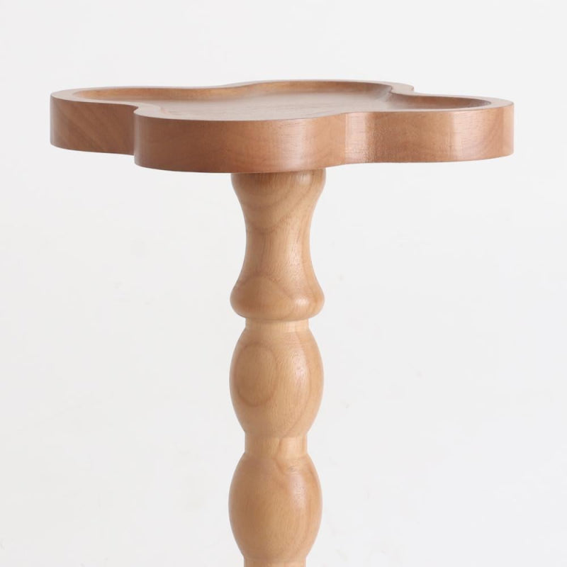 Wooden Luxurious Serving Table - Brown - 24 cm