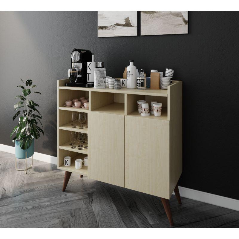 Modern Coffee Corner By Alhome - 90x38x90 cm - 1.13.4