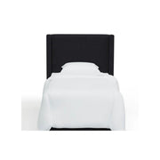 Black Velvet Single Bed Size 120x200 By Alhome - 110110085 - Zrafh.com - Your Destination for Baby & Mother Needs in Saudi Arabia