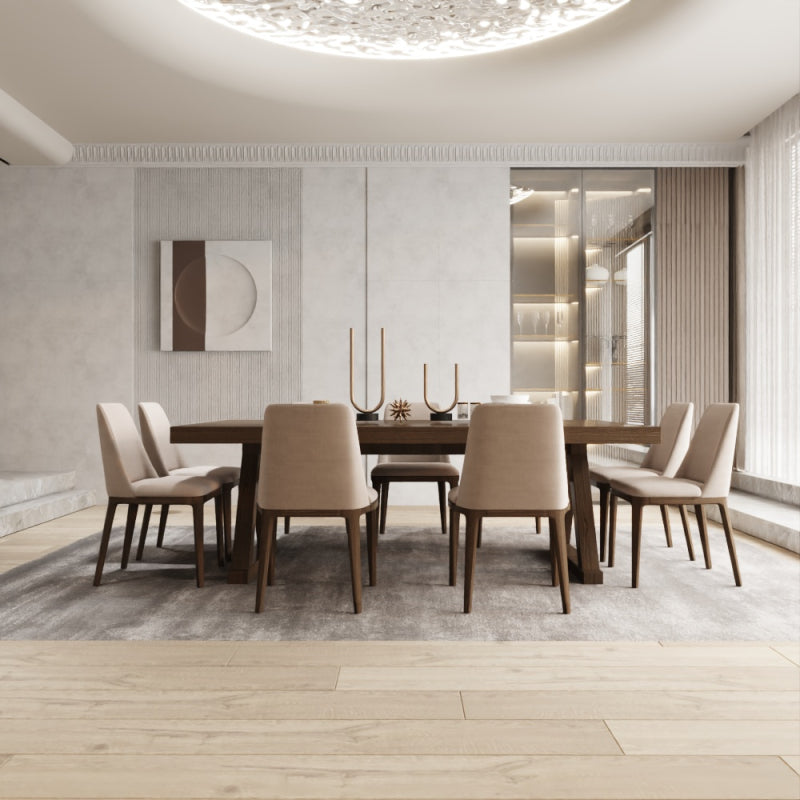 Dining Table Wood by Alhome - 240x76x100 cm