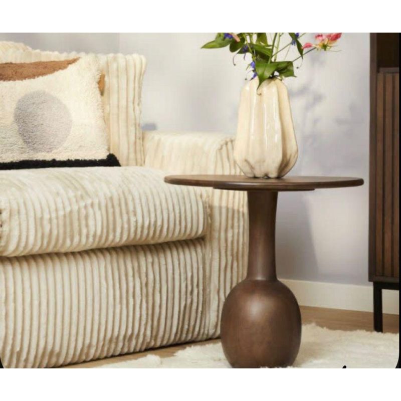 Harmony Elegant Side Table By Alhome - Brown