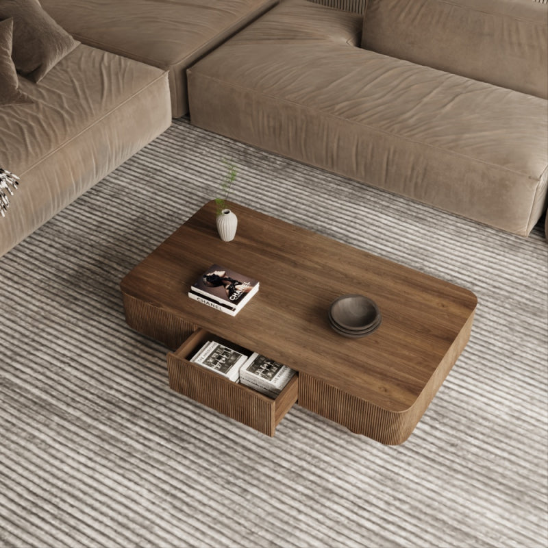 Coffee Center Table Wood by Alhome - 100x35x40 cm