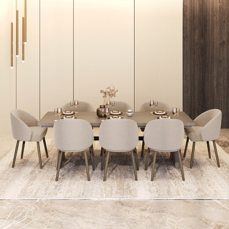 Dining Table Wood by Alhome - 240x110x74 cm
