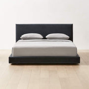 Royal Collection: Swedish Wood Queen Bed - Regal Grey Harmony (180x200x140) by Alhome - Zrafh.com - Your Destination for Baby & Mother Needs in Saudi Arabia