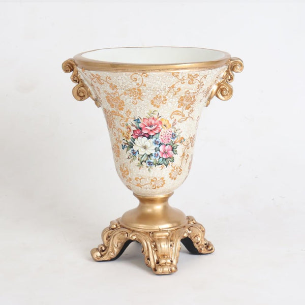 Elegant Decorative Vase - Gold - 26 cm