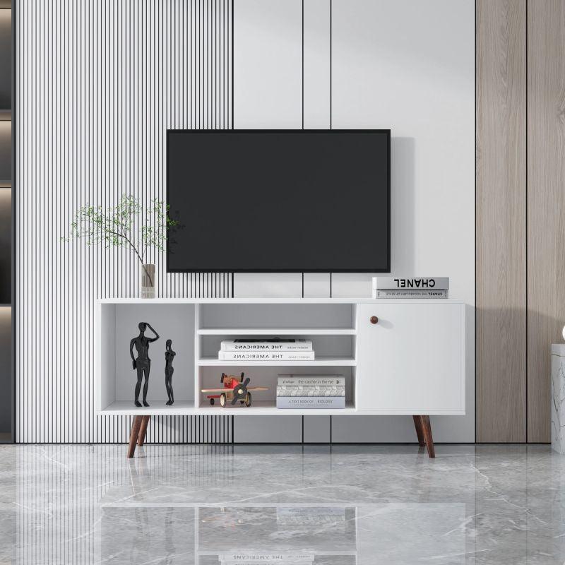 Engineered Wood TV Table - 135x36x67 cm By Alhome - 110113026