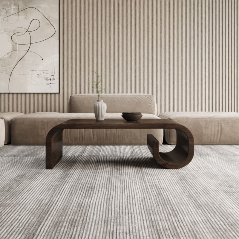 Coffee Center Table Wood by Alhome - 100x35x50 cm