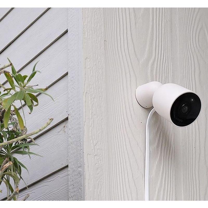 Nooie Outdoor Cam-Security Camera Outdoor 1080P Night Vision Weatherproof, 2.4G WiFi, 2-Way Audio, Motion Detection - Alexa - ALHOME