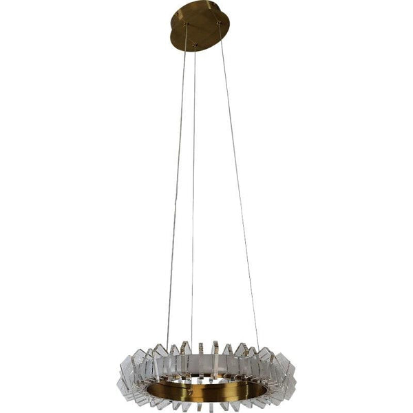 Modern Gold Chandelier - 42 W - Yellow By Alhome - ALHOME