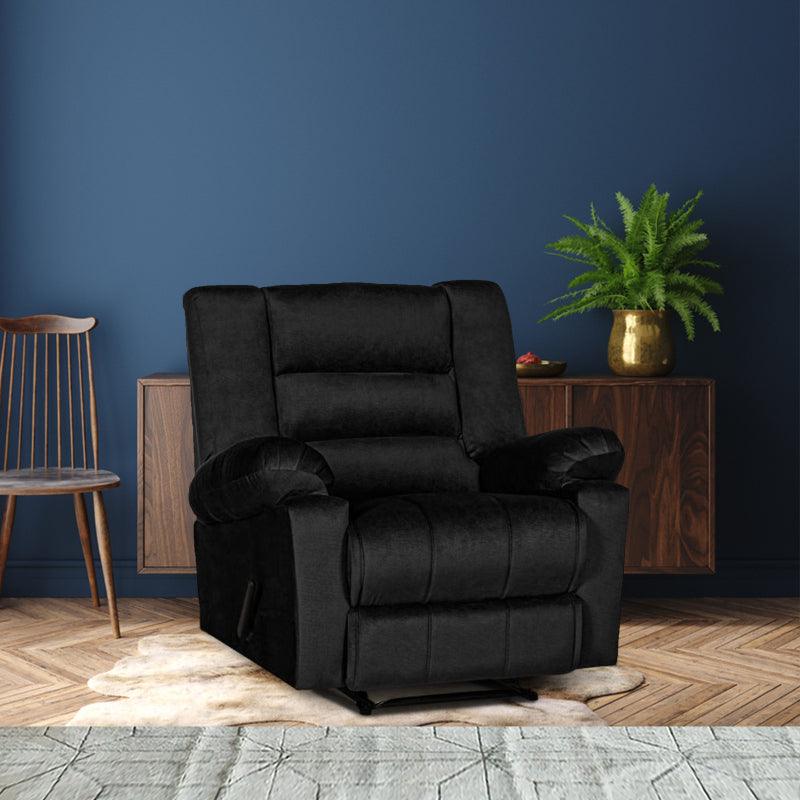 Velvet Recliner Chair - Nice 02 by In House - ALHOME