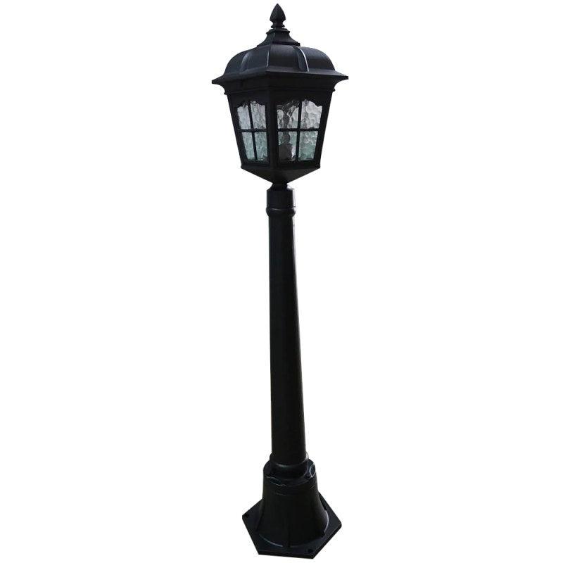 Single Garden Lantern - Black - Small - 1 Meter - By Alhome - ALHOME