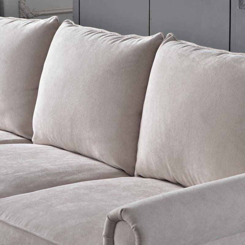 Modern Cozy Velvet 3 Seater Sofa - 240x85x85 cm - By Alhome - ALHOME