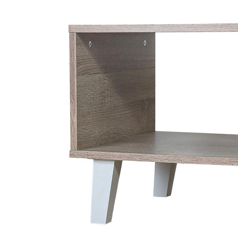 Center Table From Malaysian Wood - Wooden - 92x46.5x42 cm - By Baity - ALHOME