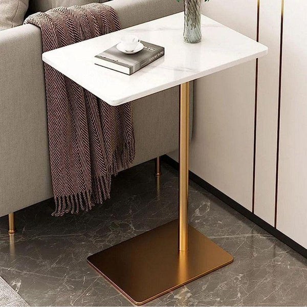 Elegance in Stone: The Marble Series Side Table By Alhome - ALHOME