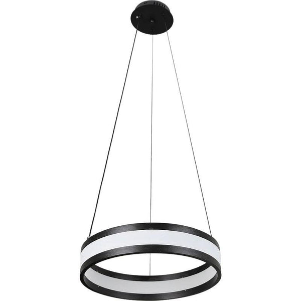 Modern Black Chandelier With 3 Lights - 30 W - 40 cm By Alhome - ALHOME