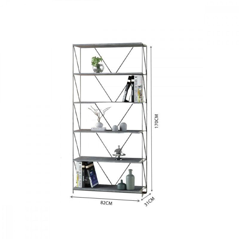 Multi-Use Shelving Unit From Malaysian Wood With 6 Layers - By Baity - ALHOME