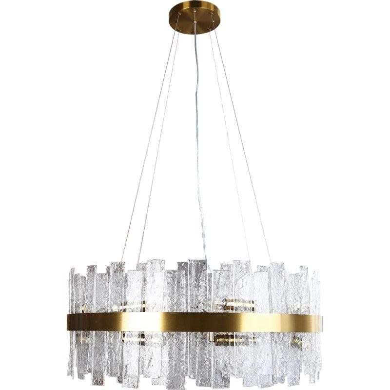 Modern Oil Chandelier - 17 Bulbs - Lamp Base Size E14 By Alhome - ALHOME