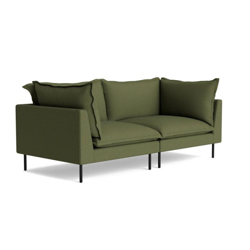 3-Seater Green Velvet Sofa By Alhome - 110111370 - ALHOME