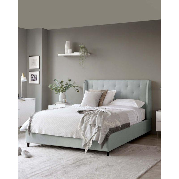 Nordic Dreams Single Bed Elegant Grey Chanel By Alhome - ALHOME