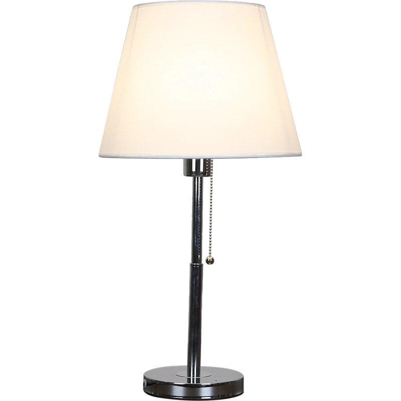 Table Lamp - Silver - E27 - By Alhome - ALHOME