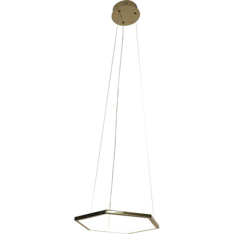 Modern Gold Chandelier - 20 W - Yellow By Alhome - ALHOME