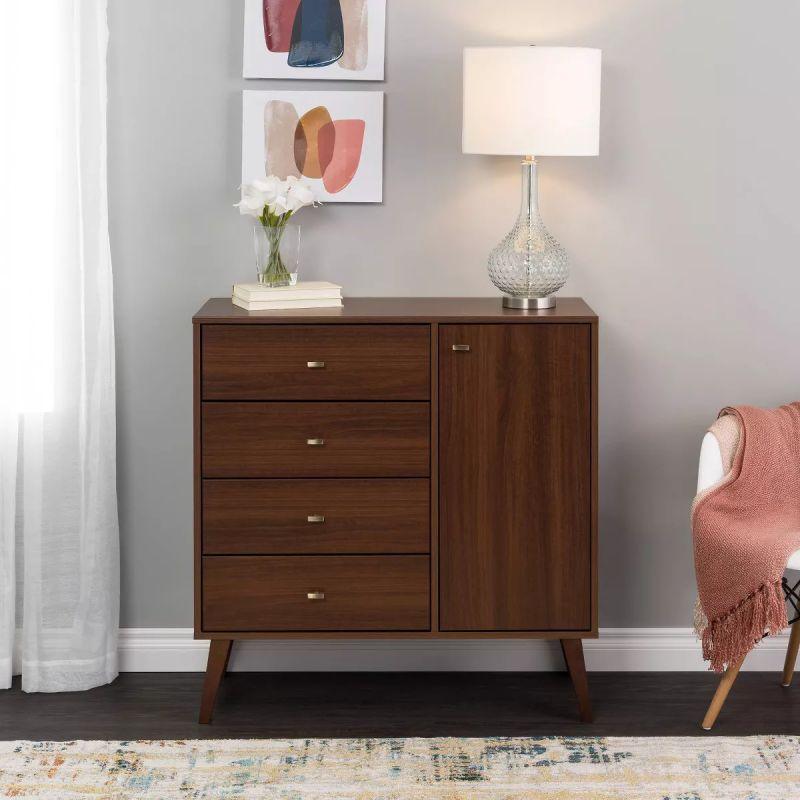 Timeless Brown MDF Unit Drawers by Alhome - 110113065 - ALHOME