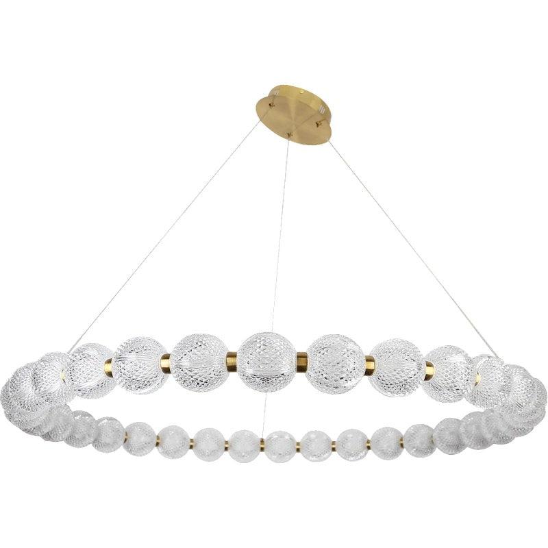 Modern Oil Chandelier - 3 Lights - 42 W By Alhome - HA/C5636/1000CR+3CO - ALHOME