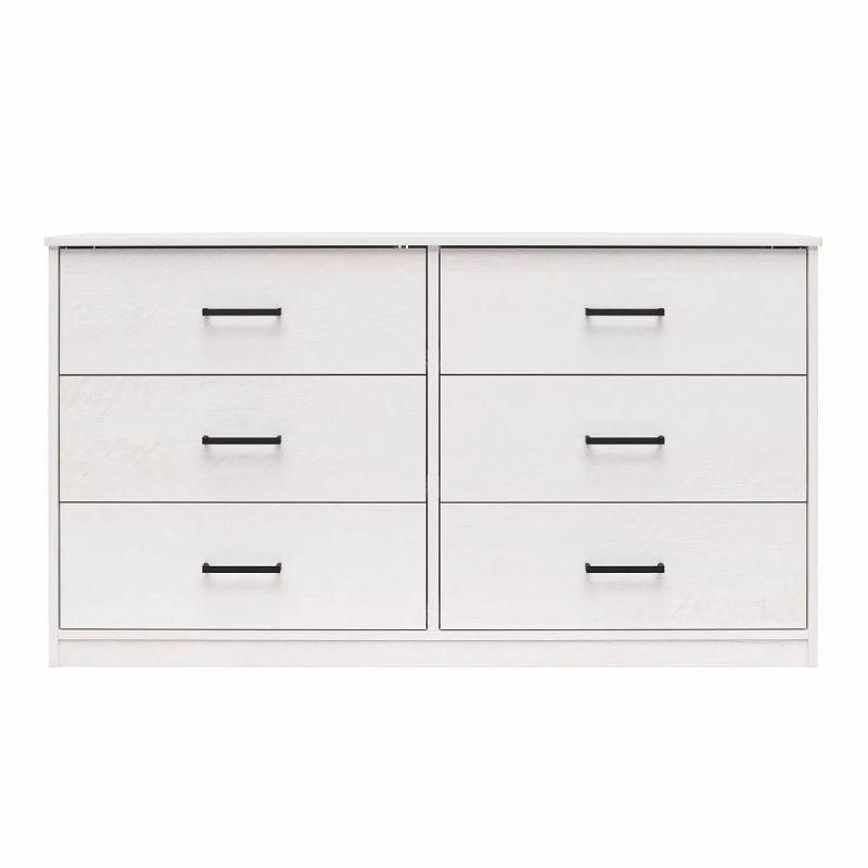 Versatile White MDF Unit Drawers by Alhome - ALHOME