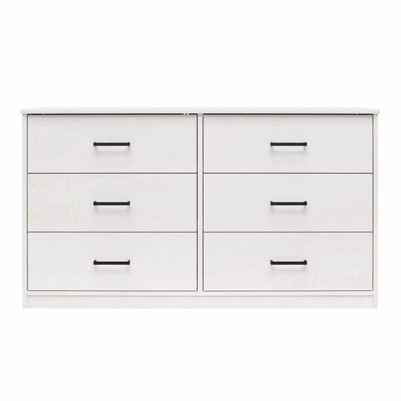 Versatile White MDF Unit Drawers by Alhome - ALHOME