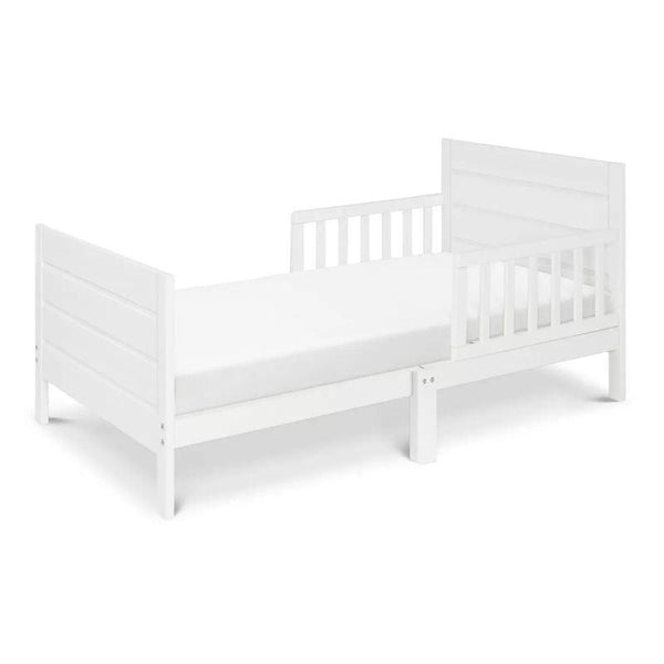 Kids' White Wood Bed: Versatile Simplicity, 120x200x140 cm by Alhome - ALHOME