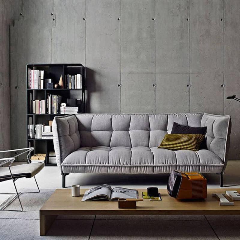 3-Seater Velvet Sofa in Sophisticated Gray By Alhome - 110111190 - ALHOME