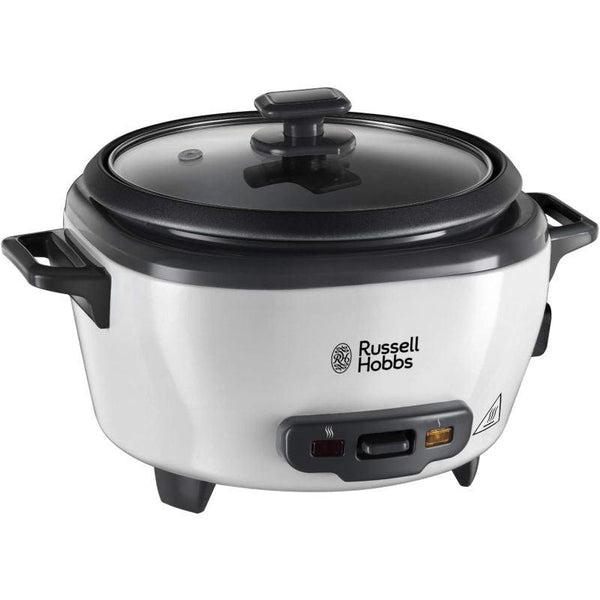 Russell Hobbs Medium Rice Cooker And Steamer - White - .com - Your Destination for Baby & Mother Needs in Saudi Arabia