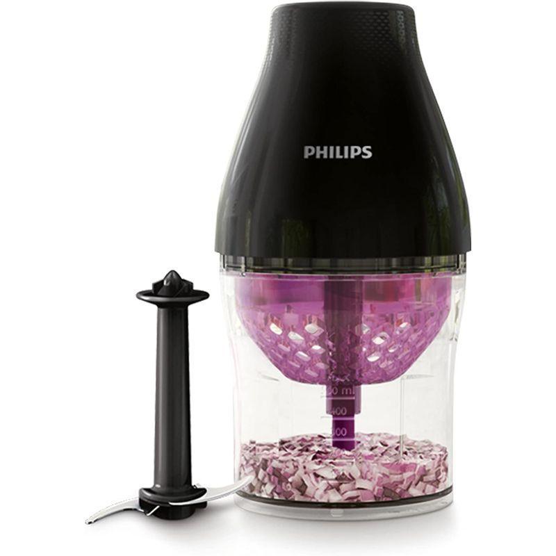 Philips Viva Collection Plastic Onion Chef Chopper 500 W - Black - Hr2505/91 - 