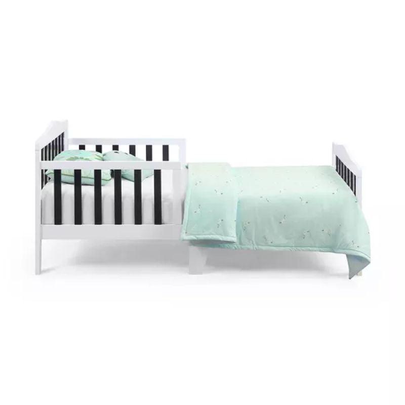 Kids' White MDF Bed: Timeless Simplicity, 120x200x140 cm by Alhome - ALHOME