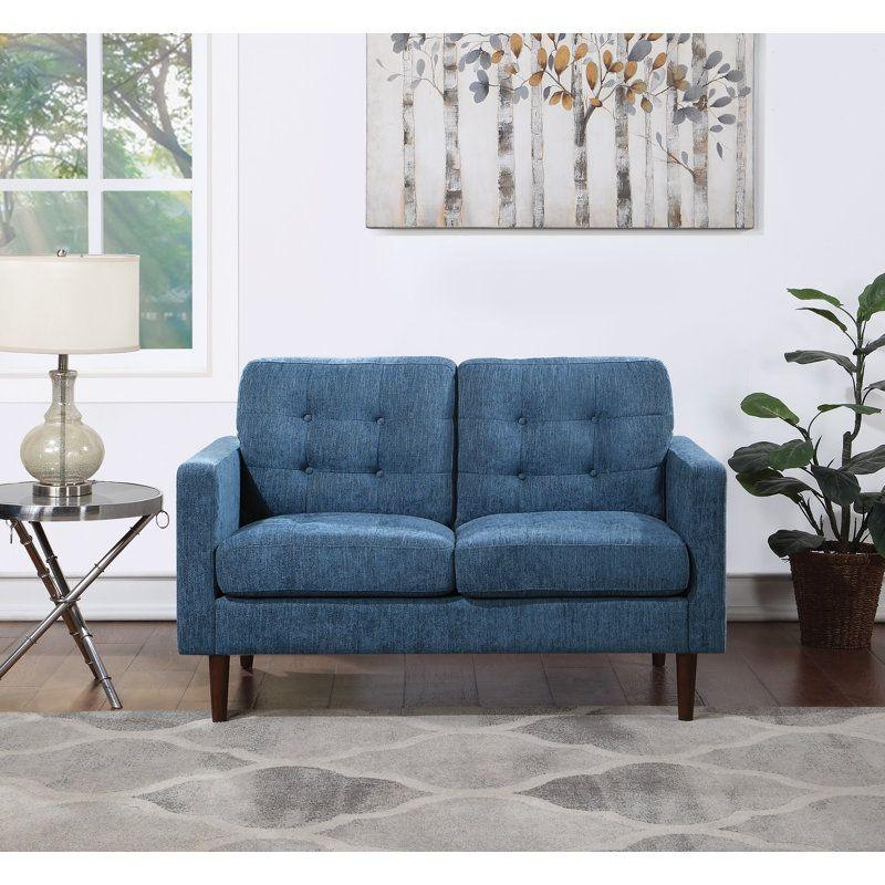 Modern Sturdy Linen 2 Seater Sofa - 180x85x85 cm - By Alhome - ALHOME