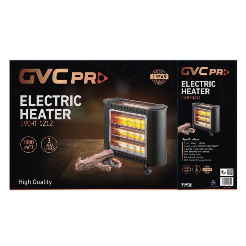 GVC Pro decorative electric heater - 4 candles - 2400 watts - GVCHT-1212 - .com - Your Destination for Baby & Mother Needs in Saudi Arabia