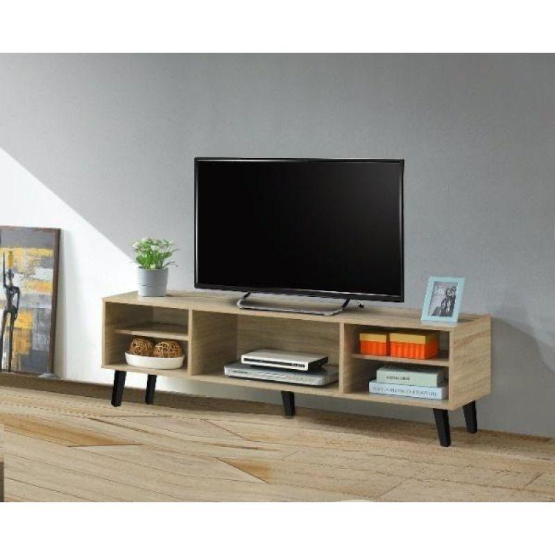 Tv Table From Malaysian Wood - Wooden - 150x40x45 cm - From Baity - ALHOME